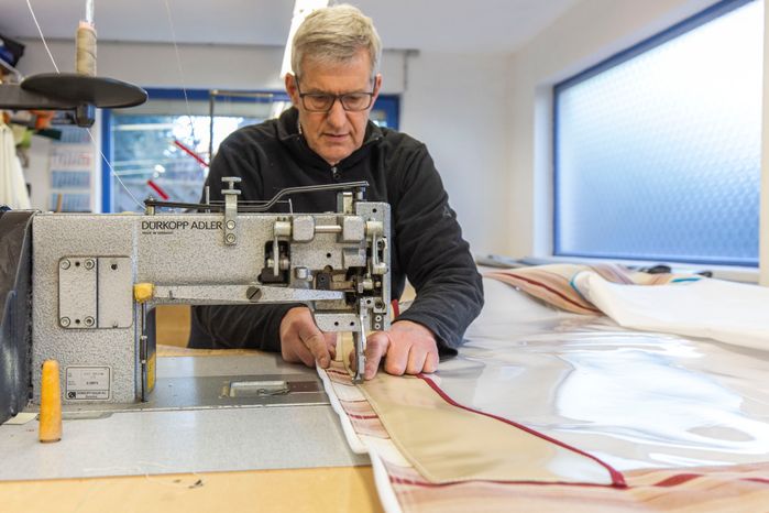 Pohl Vorzelte Sattlermeister Jürgen Böhm Neumünster das Unternehmen die Werkstatt 06