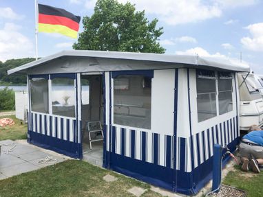 Pohl Vorzelte Sattlermeister Jürgen Böhm Neumünster Vorzelte mit Dachüberstand 15